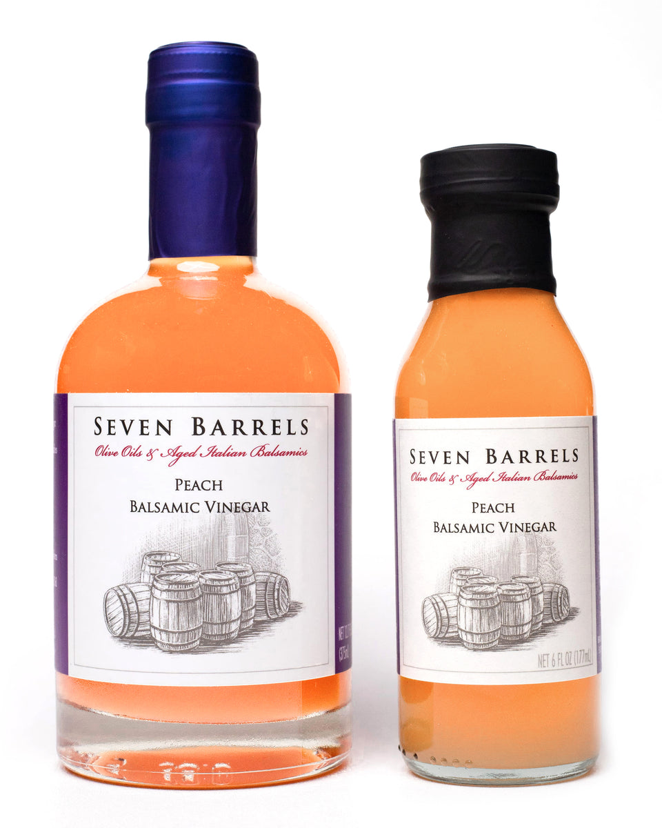 Peach Balsamic Vinegar – Seven Barrels