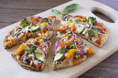 Veggie Flatbread Pizzas