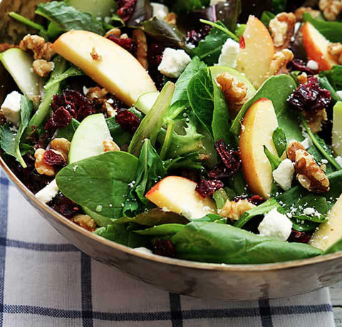 Apple Cranberry Walnut Salad