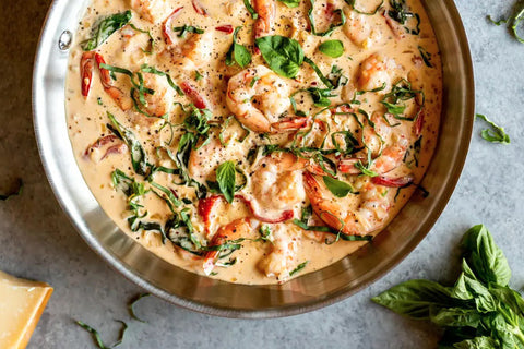 Parmesan Basil Shrimp