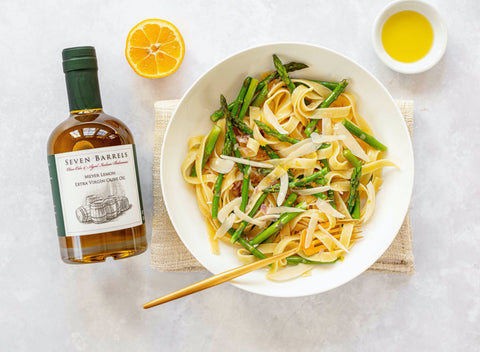 Meyer Lemon Pasta with Asparagus