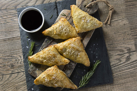 Sausage, Mushroom and Cheese Turnovers