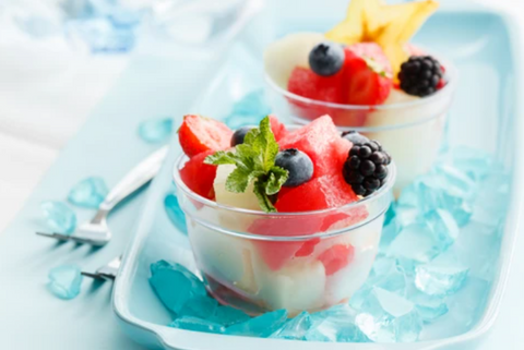 Strawberry-Watermelon-­Blueberry Salad