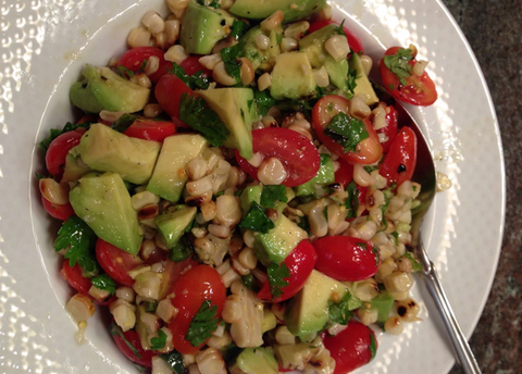 Southwestern Grilled Corn Salad