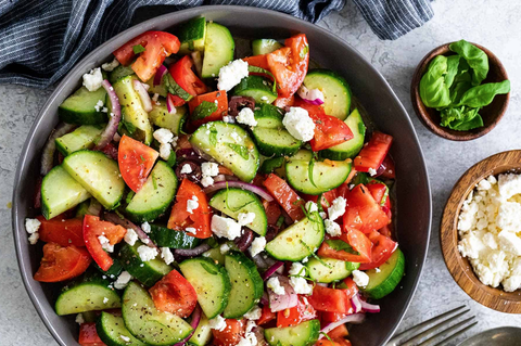 Cucumber Tomato Salad