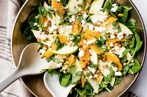 Strawberry Spinach Salad