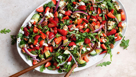 Strawberry Goat Cheese Salad