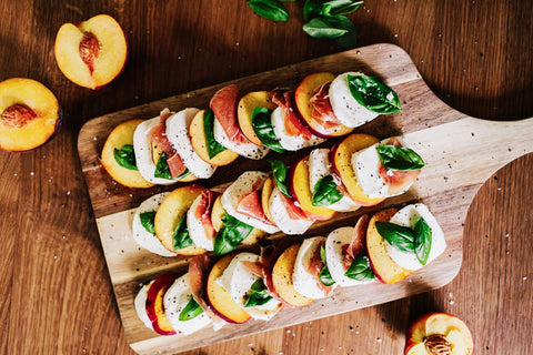 Peach Caprese Salad